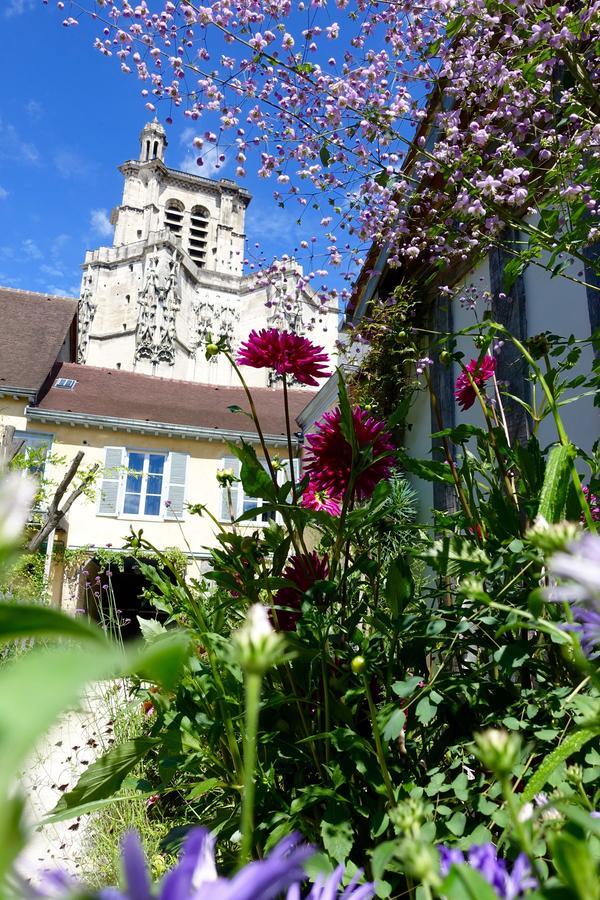 Le Jardin De La Cathedrale Bed & Breakfast Troyes Eksteriør bilde
